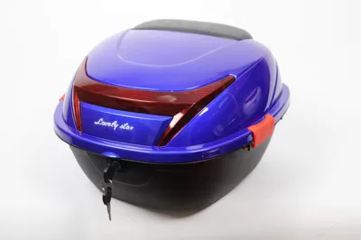Motorcycle Safety Supplies, Electric car trunk universal large - transparent-blue-baseplate-with-binding-tape-x2