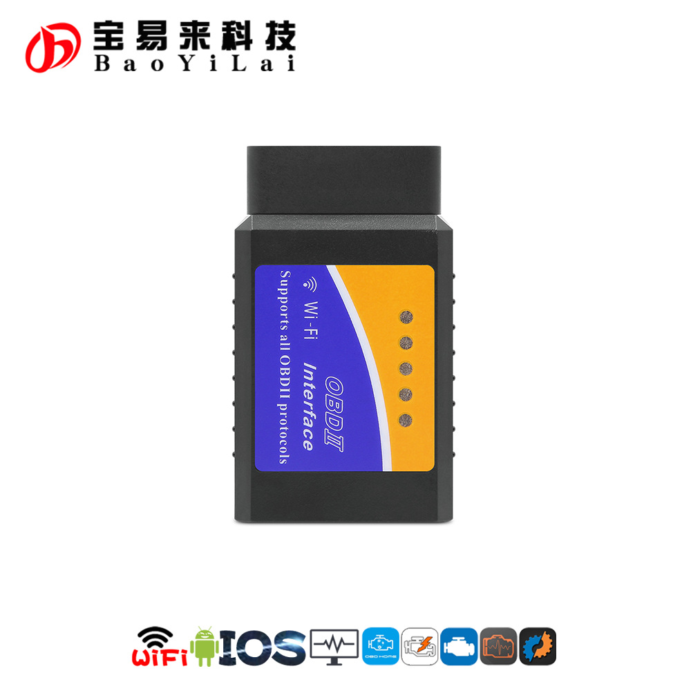 ELM WIFI OBD2 327 汽车检测 诊断仪 安卓苹果系统 全协议
