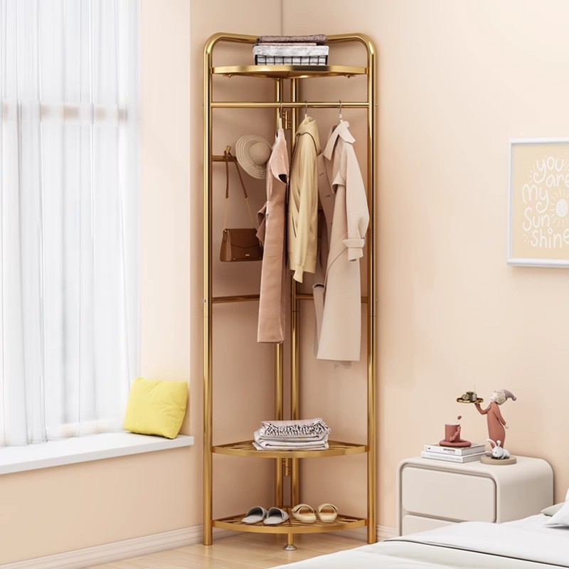 V ^ percha de esquina percha de ropa doméstica percha de esquina percha de ropa percha de ropa simple percha de secado percha de ropa ligera gorra de lujo