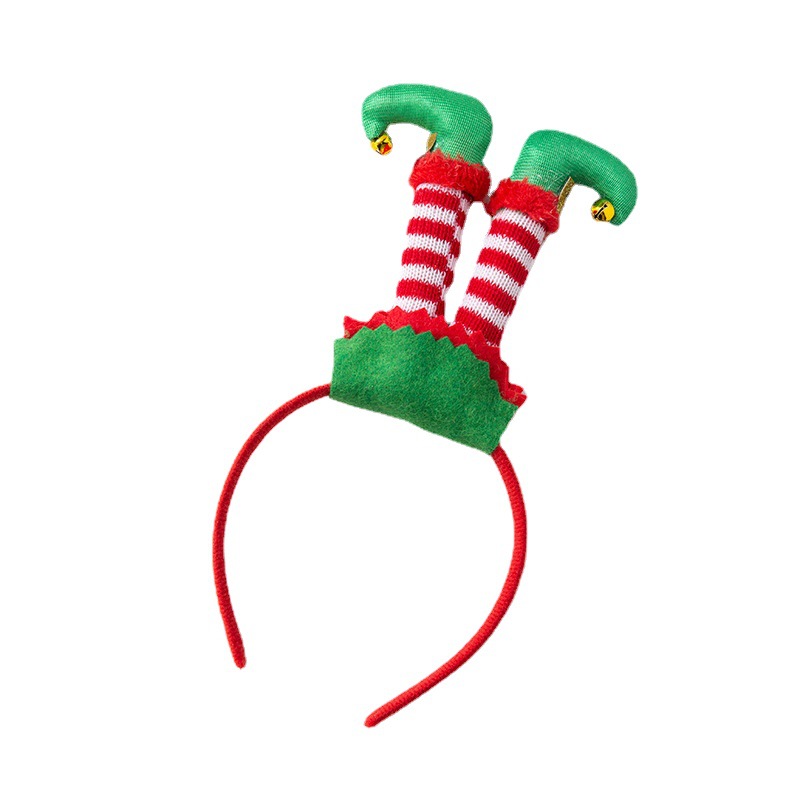 Nuevo Navidad cornamenta diadema unicornio diadema galvanoplastia bola cabeza de dibujos animados accesorios de fiesta de los niños de vestir