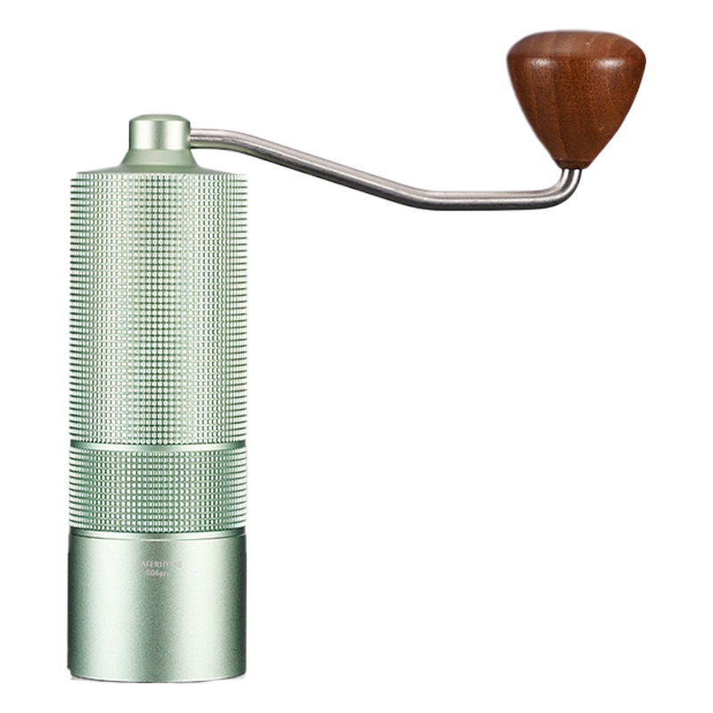 Molinillo de café manual transfronterizo, molinillo de espresso portátil para exteriores, cafetera con núcleo de acero SUS420.