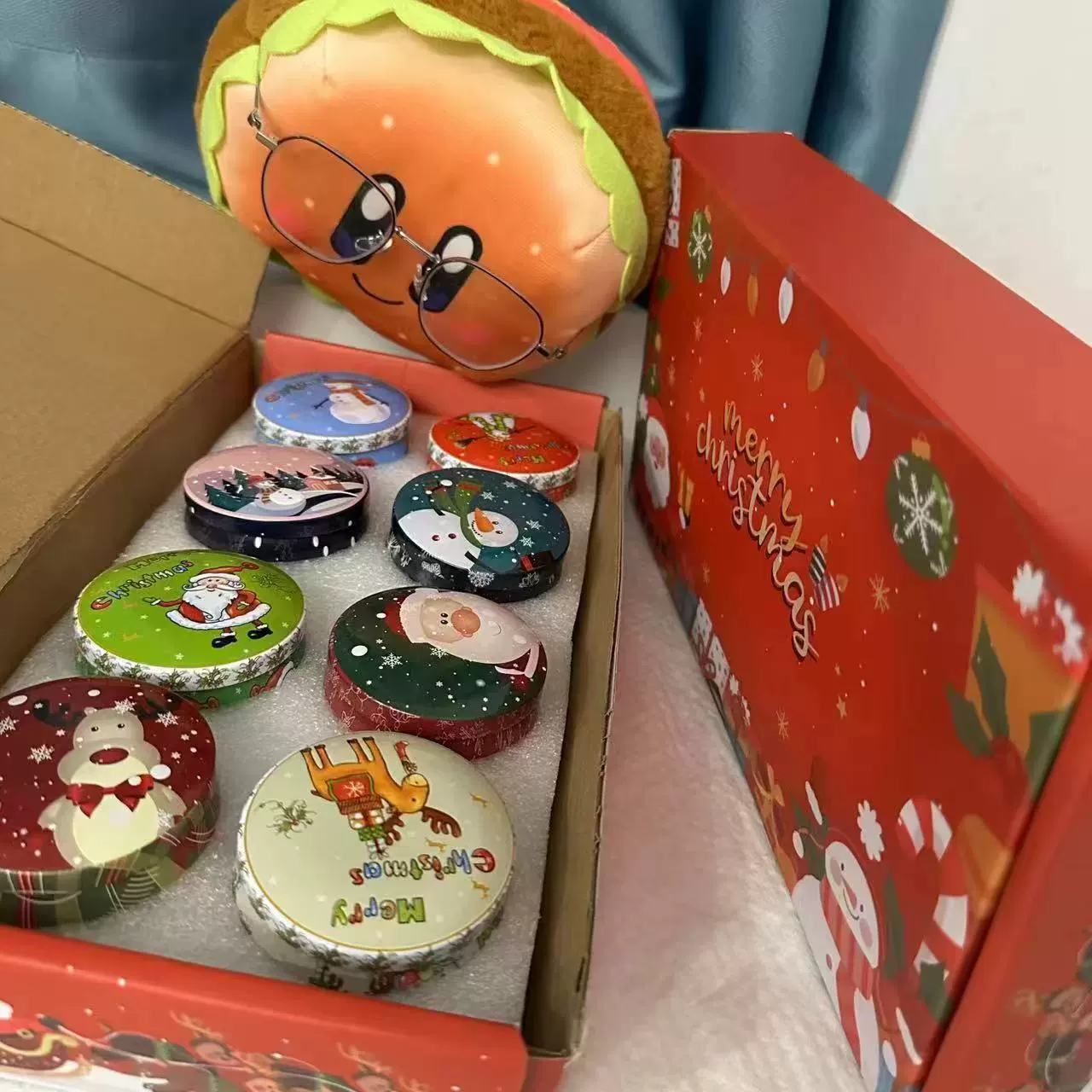 Ароматическая свеча из соевого воска в gift box набор, многоароматический 2/4/6/8/9/12 шт. варианты