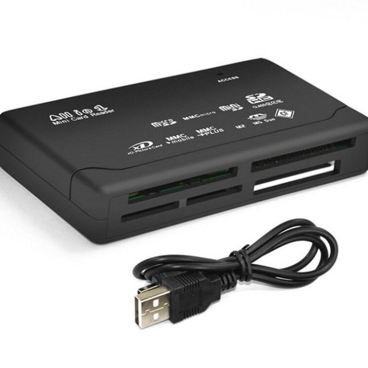 在庫あり オールインワン高速携帯電話カメラメモリカード TF/SD/MS/XD/CF シックスインワンパスワードボックスカードリーダー|undefined