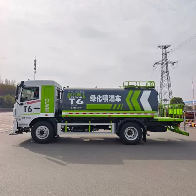 Municipal Sanitation and Greening Spray Truck Dongfeng 12 Tons, 15 Tons Sprinkler Truck Can Be Equipped with a Front-Mounted Electronic Cannon (Suvarma maşınları)