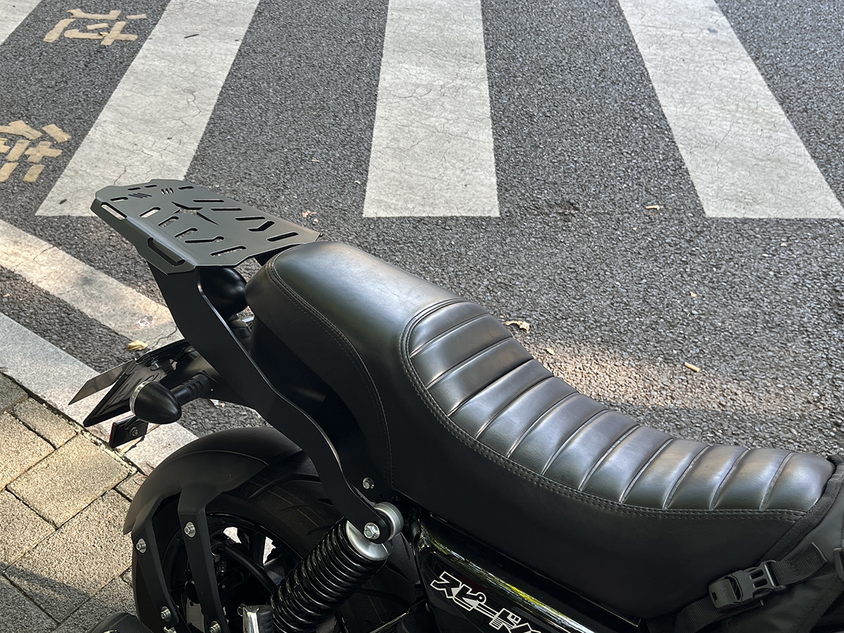 Suitable for At150 Automatic Motorcycle Yg150-22K Modified Accessories Rear Shelf Backrest Bumper Block