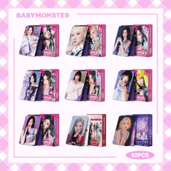 92枚のスターLOMOカード総baby monster写真カードStuck in the middleアルバム小カード