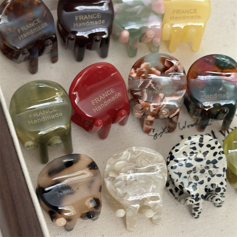 Carino Mini piccola forcina per capelli in acetato per donna, forcina laterale con frangia, forcina per capelli a forma di squalo, copricapo da principessa_voghion.com