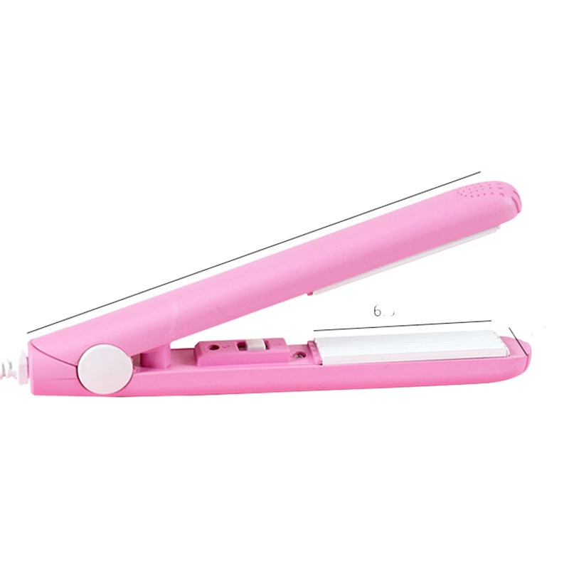 Small splint flat plug small power splint inner buckle bangs fluffy straightening board Student female cartoon straight hair mini splint
