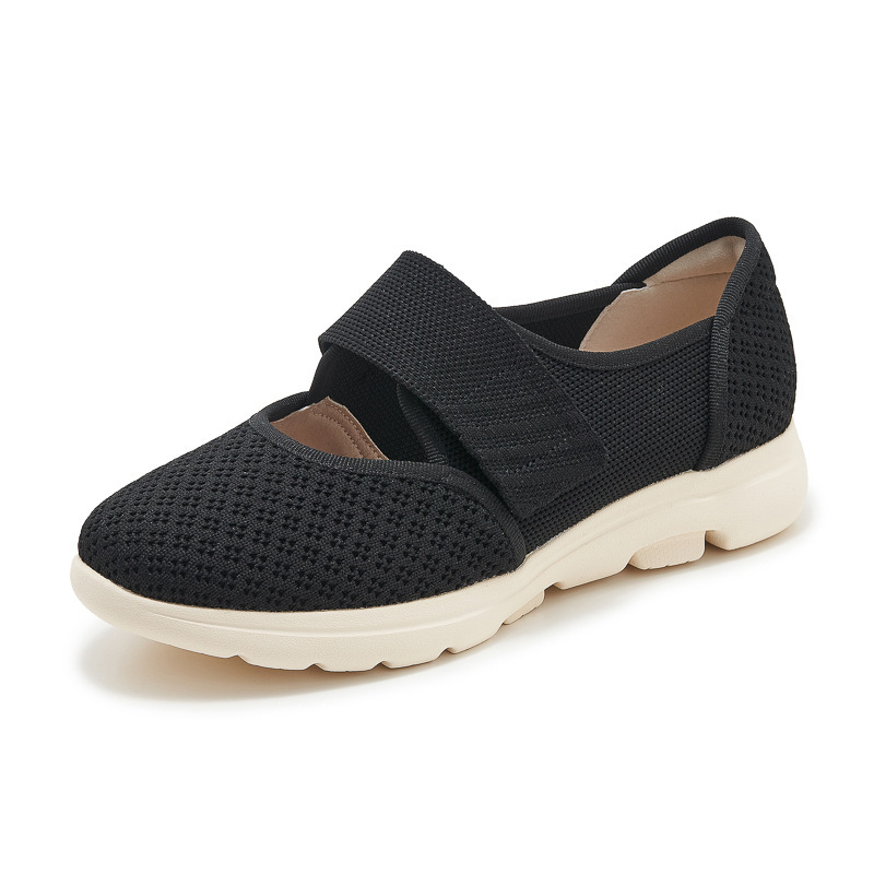 B888 - 8 Amazon otoño / invierno 2025 nuevo anti-derrapante zapatos de mujer transpirables zapatos de madre casuales de moda suave