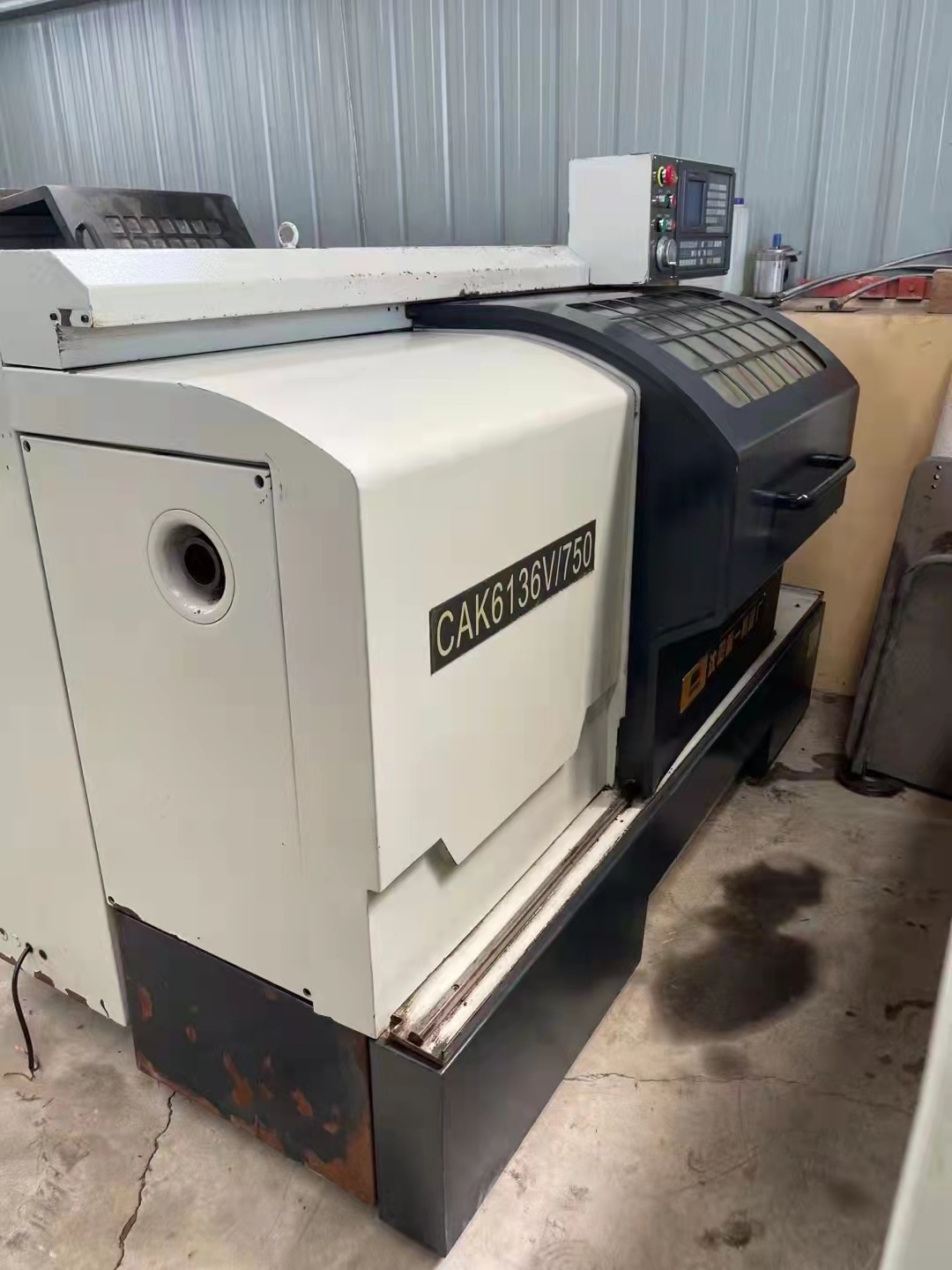 出售二手沈阳CAK3675V数控卧式车床二手数控车二手车床