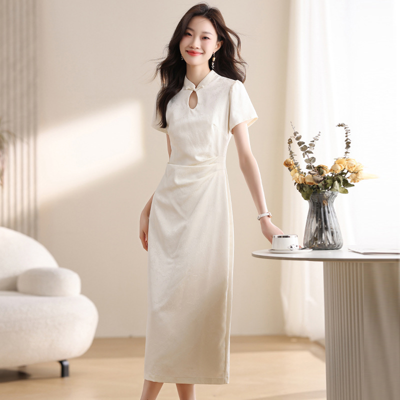 B6664 1810K VÁY ĐẦM LIỀN THÂN NỮ SHED)ST NGẮN TAY MÙA HÈ HỌA TIẾT HOA THỜI TRANG NỮ G05 SẢN PHẨM MỚI