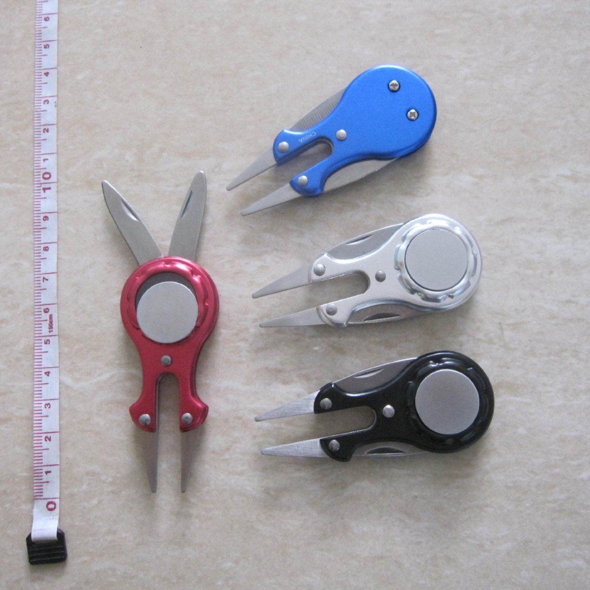 厂家供应 广告礼品小刀 阳江多功能小刀 多功能高尔夫小刀 E07