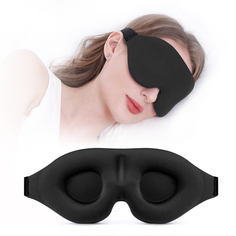 スロースプリングスポンジアイマスクアマゾンクロスボーダー热い贩売3D遮光アイマスク軽やかなストレスのない睡眠アイマスク卸売|undefined