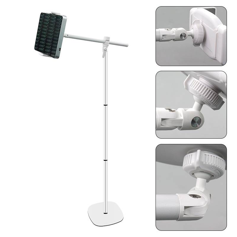 흰색 - 대형 행 조명 브래킷 [3단 접합 모델]