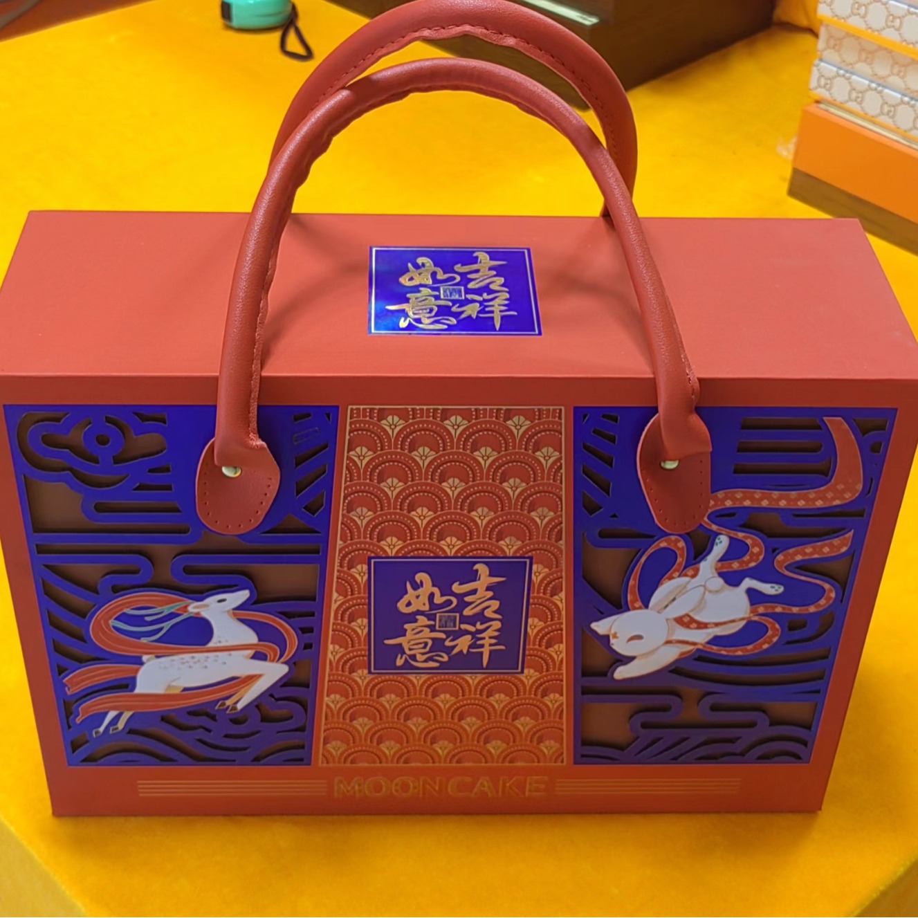 Mid-Autumn Festival gift box Chinese style high-end portable hard…