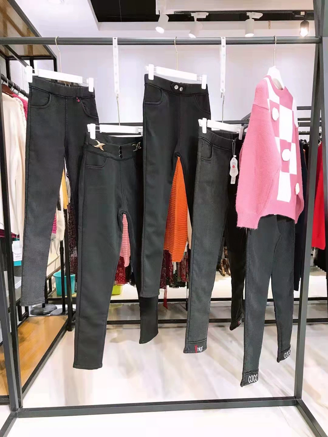 Бог брюки тонкие осенние и зимние леггинсы