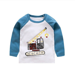 New autumn children's T-shirt pure cotton bottoming shirt for boys and girls long-sleeved wholesale single piece Korean style baby long-sleeved top