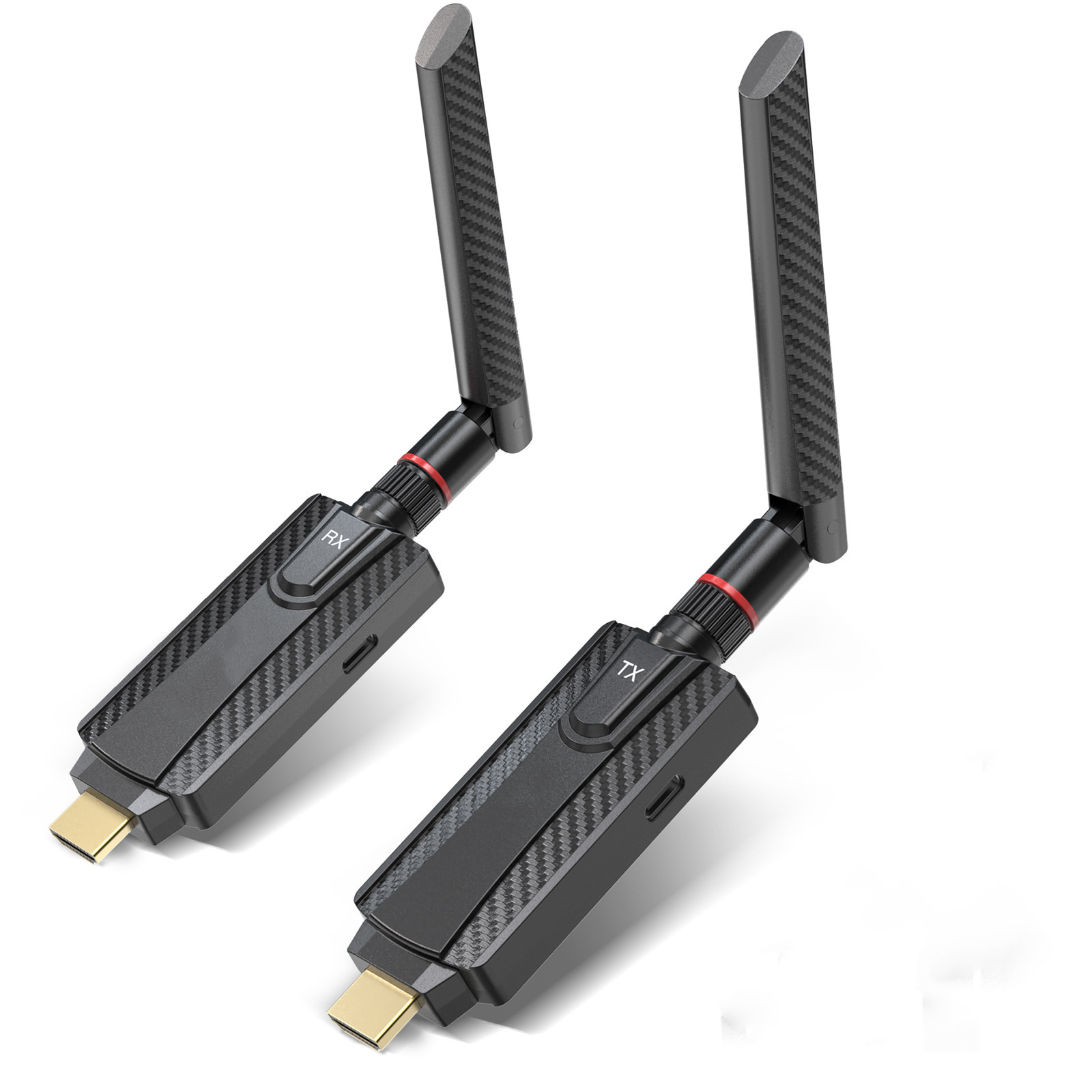 亚马逊新款HDMI无线发射接收器200M投屏器便携款无线传输器延长