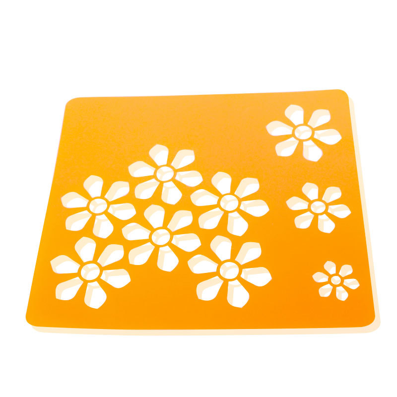 镂空六瓣花喷花模3