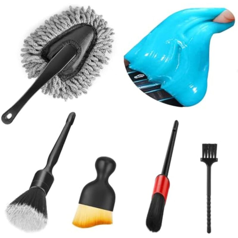 Cross-border explosion car interior dust collector details brush cleaning gel kit suitable for car truck SUV Cross-border explosion car interior dust collector details brush cleaning gel kit suitable for car truck SUV