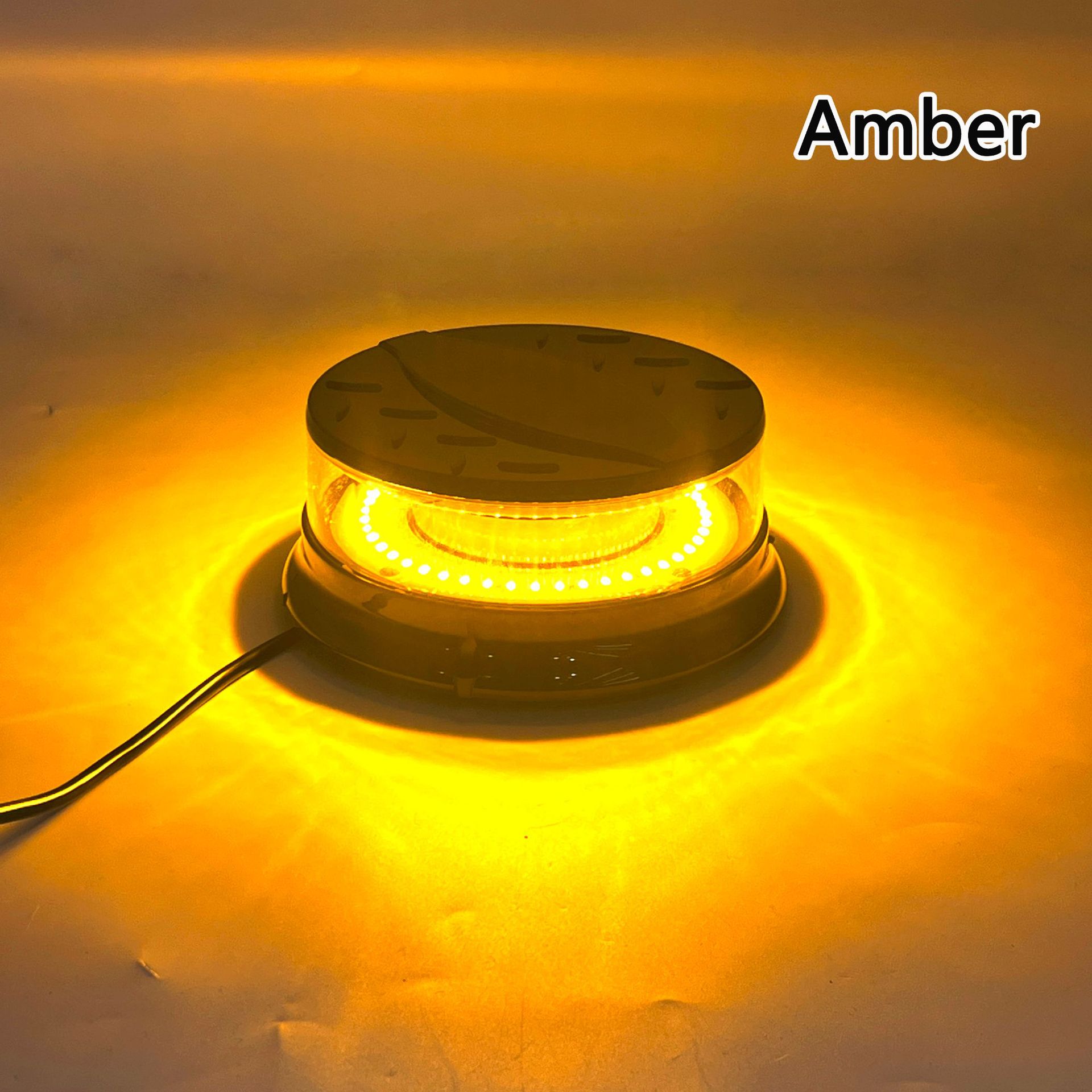 One-To-Two Alarm Led Light, Roof Atmosphere Warning, Waterproof, Color-Changing Emergency Strobe Light with Strong Magnetic Base