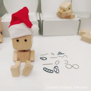 �羳Shaking Feet Wooden Doll����ľ�^����܇�b[���u��ľ�^��