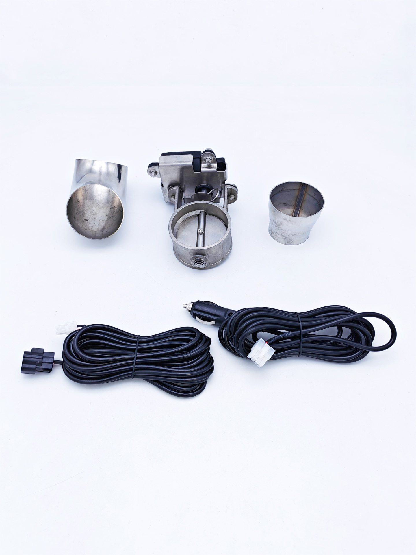 Wholesale in-stock car exhaust pipe valve modification electric valve body sports car sound wave controller 2-pin remote control box