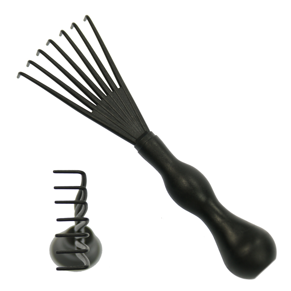 气囊气垫清洁小刷子 弯梳滚梳板梳清理头发小爪爪 清洁神器刷子