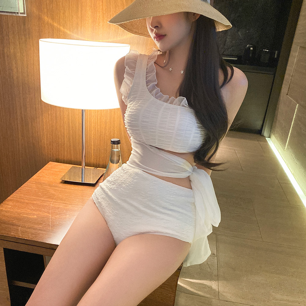 Korean Summer Sexy Black Skirt 1 Piece Swimsuit (swim suit) SD02422