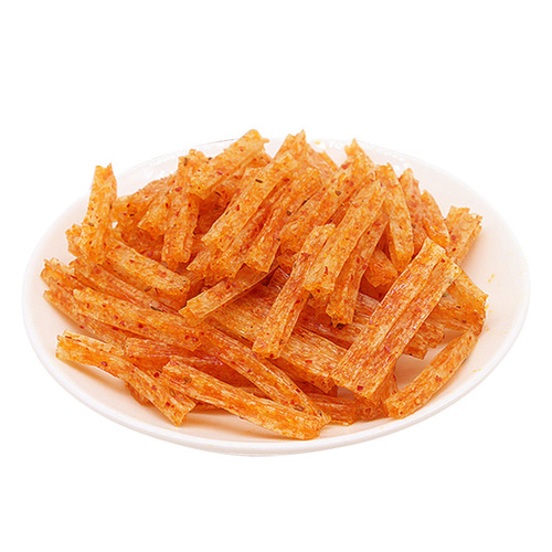 Wailong Spicy Dry Strips Wholesale Spicy Little Dry Strips Wholesale Childhood Nostalgia Candy Snacks Wailong Small Vermicelli Boxed