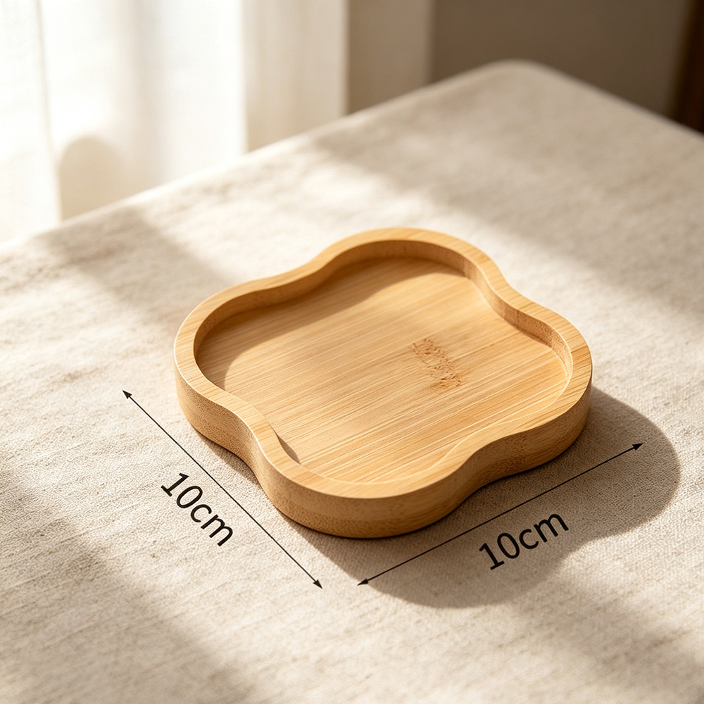 Base de Posavasos para Mosaico de Bambú Artesanal para Hogar