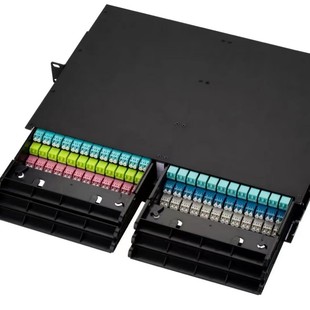 1Ulc Connector 96-Core High-Density Fiber Optic Distribution Frame Terminal Box Fiber Optic Box Empty Box Fiber Optic Panel