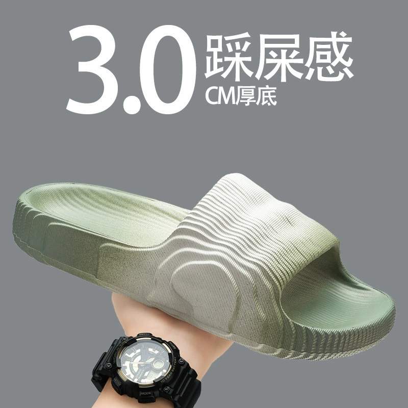 Тапочки мужские летние новые модные повседневные клеверные кокосы мужские буксировки