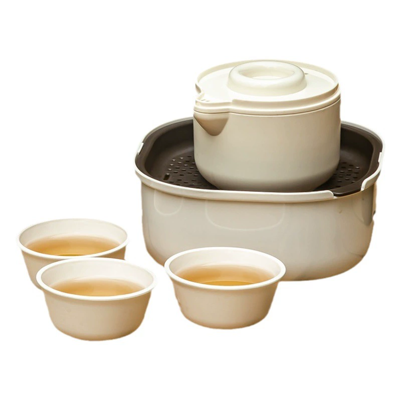 Новый портативный дорожный чайный набор костюм кунг-фу чайная Экспресс-чашка Открытый Кемпинг послеобеденный чай мини чайный набор