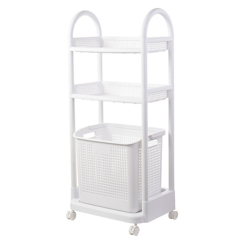 Simple dirty clothes storage basket, bathroom portable laundry basket, dirty clothes basket, bathroom layered removable dirty clothes basket
