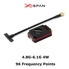 RUSHFPV 4.8-6.1G XSPAN 4W����FPV��Խ�C�D���쾀���b�l��ģ�K