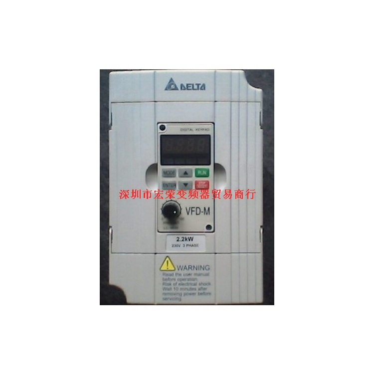 精修DELTA台达变频器 VFD022M43B及面板现货