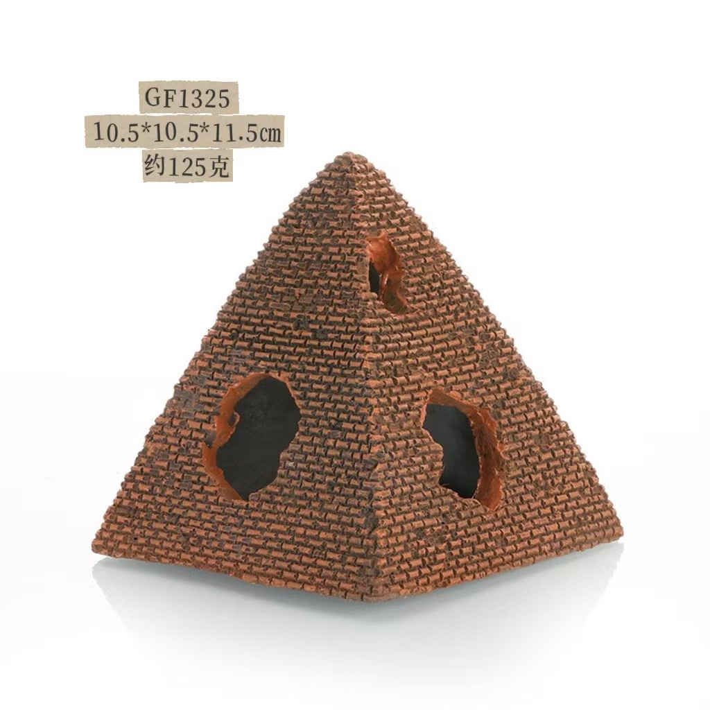 Decoración de resina, construcción, castillo, pecera, paisajismo, esquivar las artesanías de resina, decoración de paisajismo de castillo pequeño, fábrica creativa