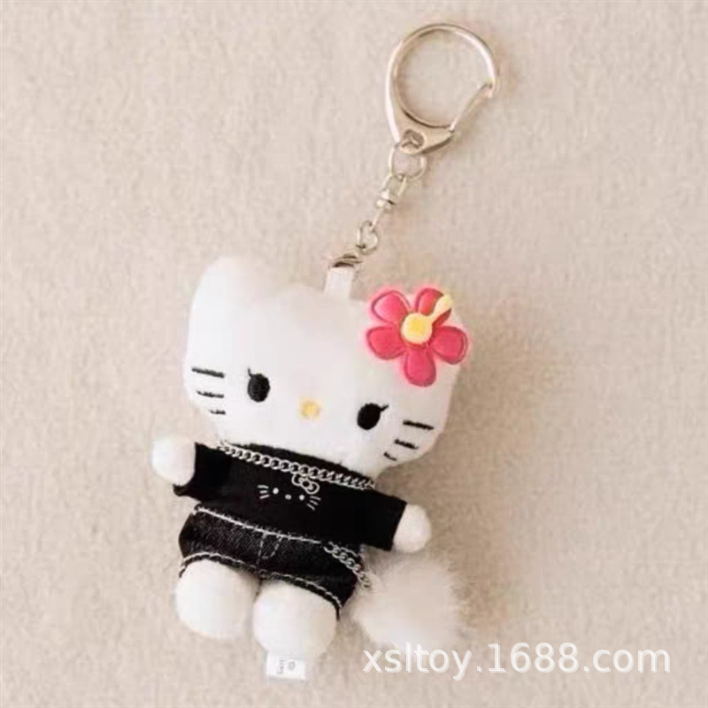 迷你-黑裙带链条