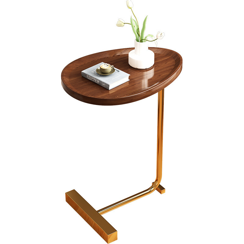 Mesa auxiliar pequeña mesa de café estilo italiano luz sofá de lujo armario lateral móvil simple pequeño apartamento mesita de noche mini mesita de noche mesa pequeña