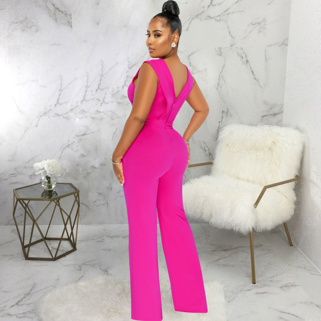 Women's Casual Daily Bodysuits Casual Streetwear Geometric Full Length Jumpsuits display picture 39