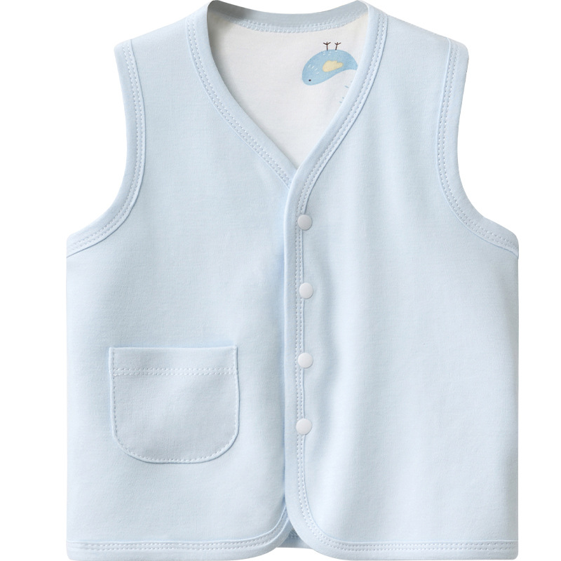 Chaleco de primavera y otoño para niños, ropa de primavera de algodón para niños y niñas, ropa delgada para niños pequeños, chaleco de bebé image 6