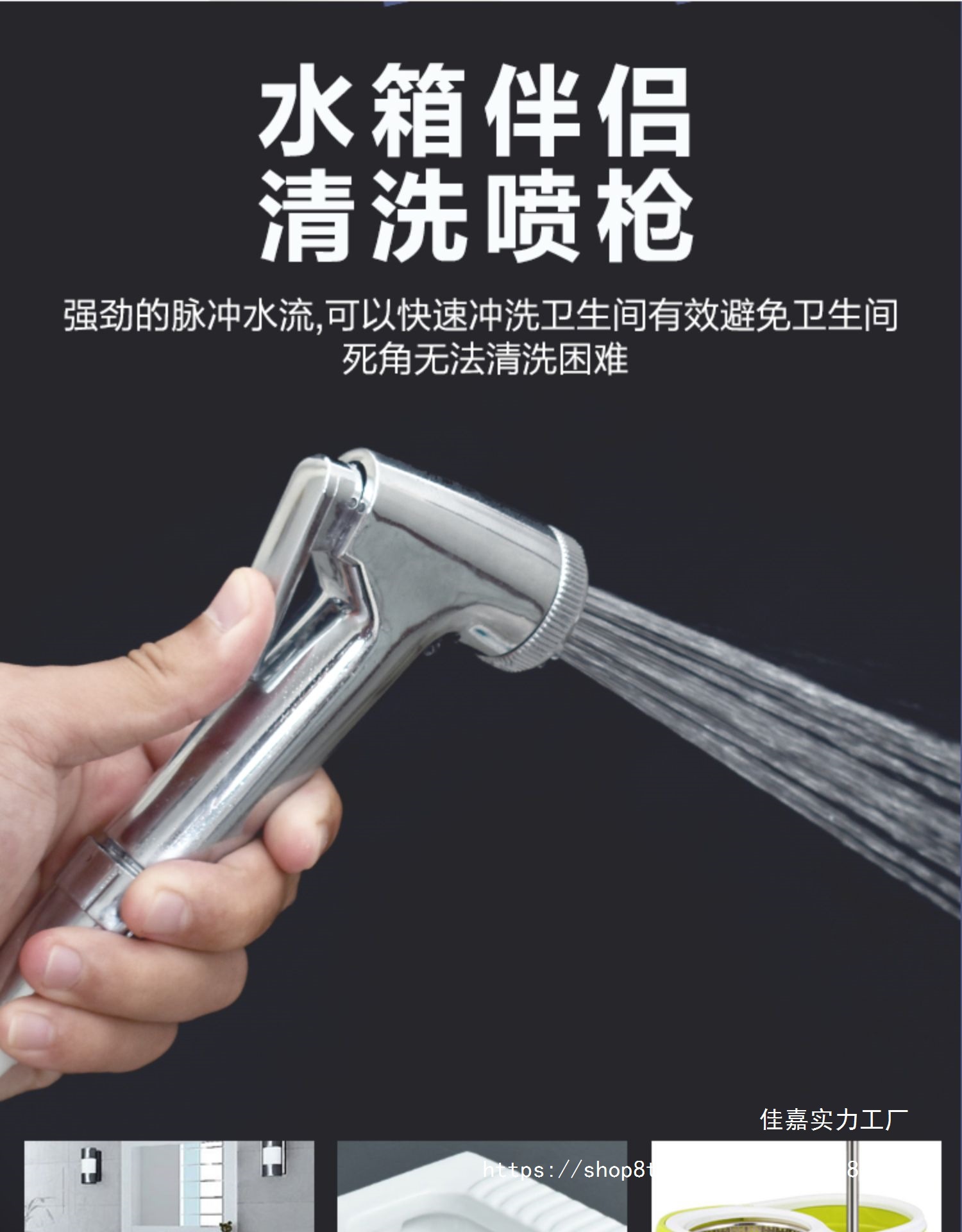 Squat toilet energy-saving water tank, household bathroom toilet flush water tank, toilet squat toilet flush, squat toilet Yifans undefined