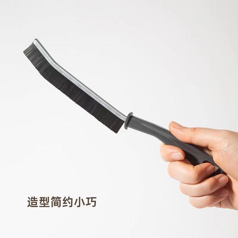 Bathroom gap brush bathroom window gap groove dust brush wall-mounted tile dead angle cleaning multi-functional sliding door bristle