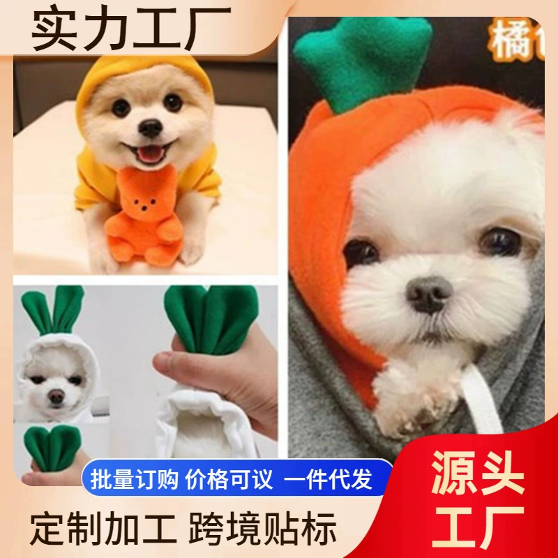 Фрукты превращаются в одежду для кошек и собак, одежда для собак Тедди Бими