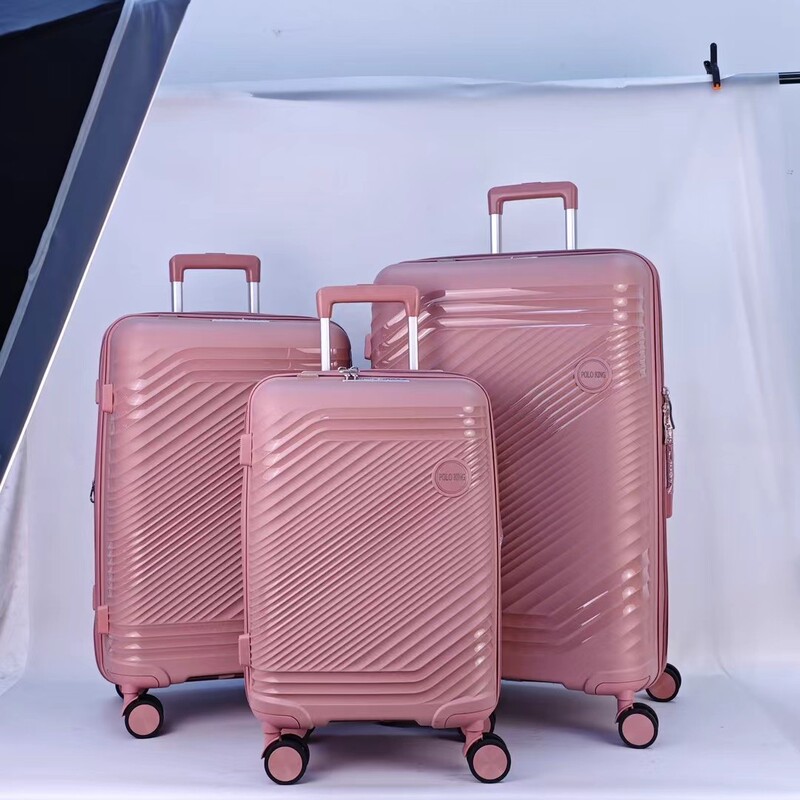 New three-piece pp box factory direct wholesale high-quality box luggage spot clearance