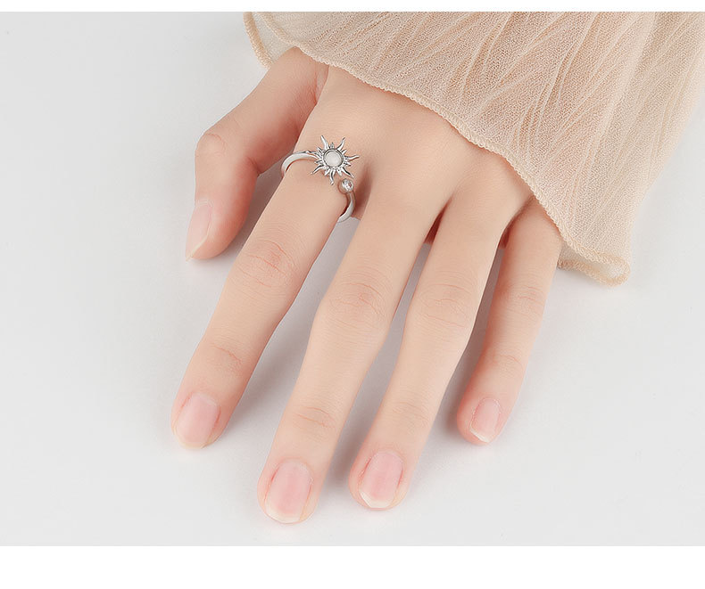 Fashion Geometric Sterling Silver Plating Rings 1 Piece