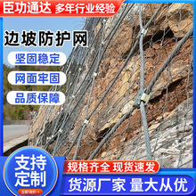 山地边坡防护网格栅拦落石山体批发固滨笼覆塑铅丝笼河道护堤镀锌