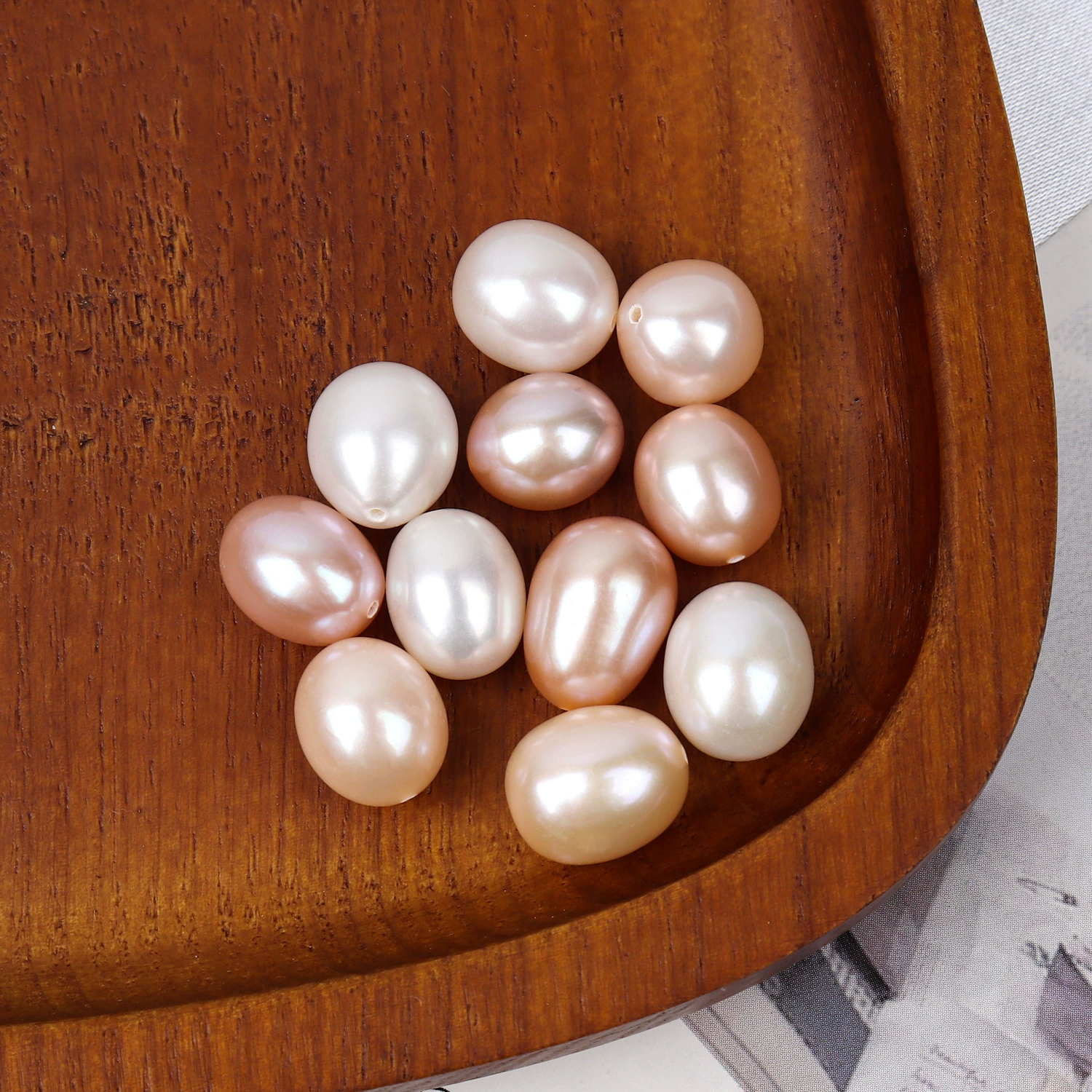 Organic earrings from pearl, accessory, accessories, beads, DIY