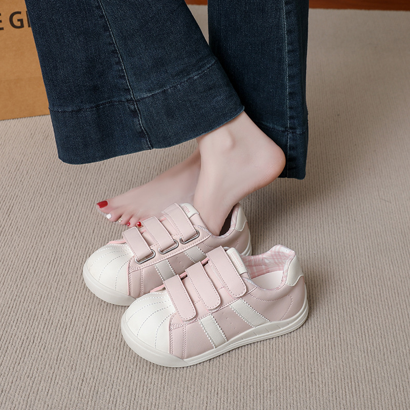 2025秋季新款韩版透气阿甘鞋女ins学生休闲鞋女德训跑步女鞋A6076|undefined